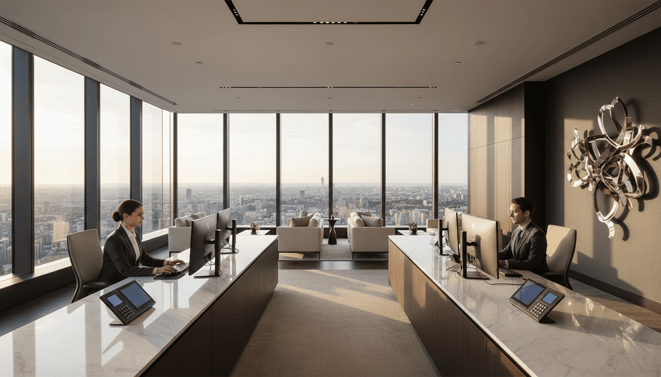 Bureau parisien d'une marque du portefeuille