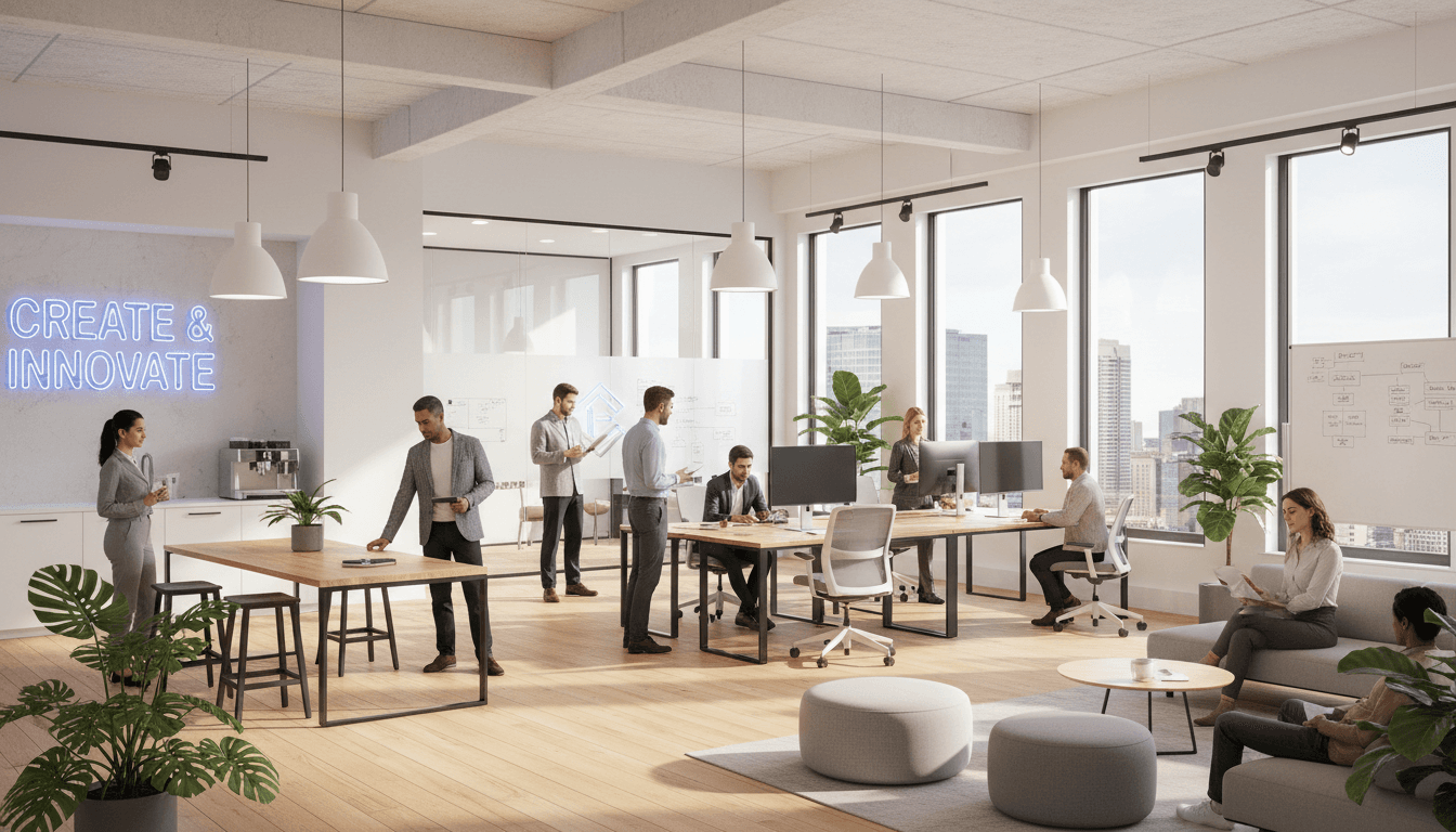 Jeune entreprise innovante en phase de croissance