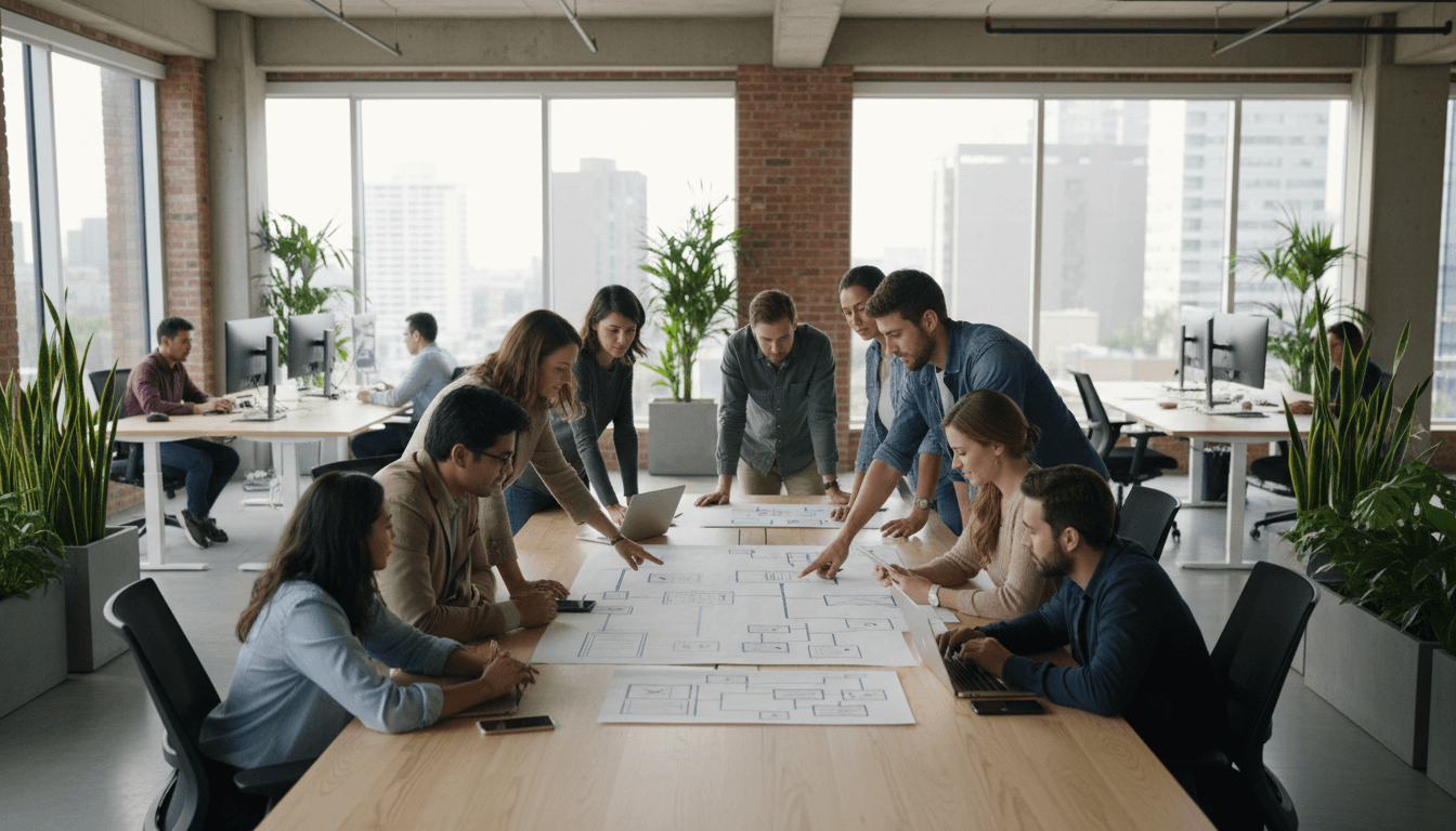 Stratégie de marque en développement